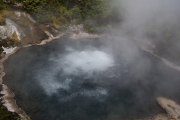 The boiling spring