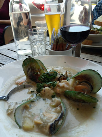 seafood chowder